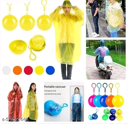 Mini casual portable ball raincoat ☔