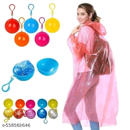 Mini casual portable ball raincoat ☔